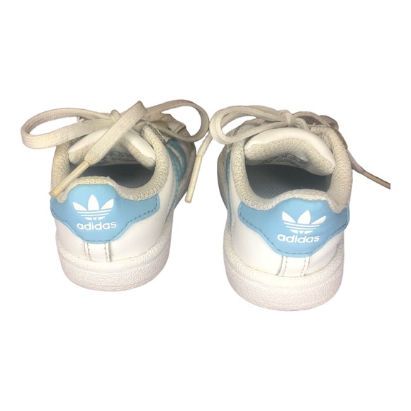 TODDLER ADIDAS SUPERSTAR SHELL Size 4K - Picture 6 of 8